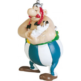 Asterix figúrka Obelix with Dogmatix 8 cm